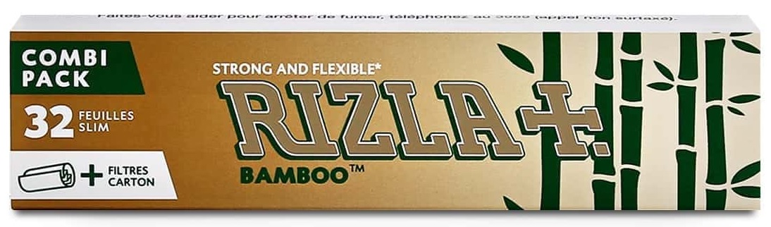 RIZLA slim+filtres Bamboo 