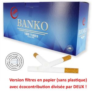 Tubes BANKO 1000 papier