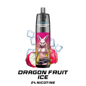 Tornado 15000 2% nicotine dragon fruit ice rechargeable