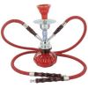 Shisha ragga red 25 cms 2 embouts