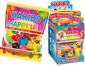 HARIBO Happy life Boite de 30 sachets